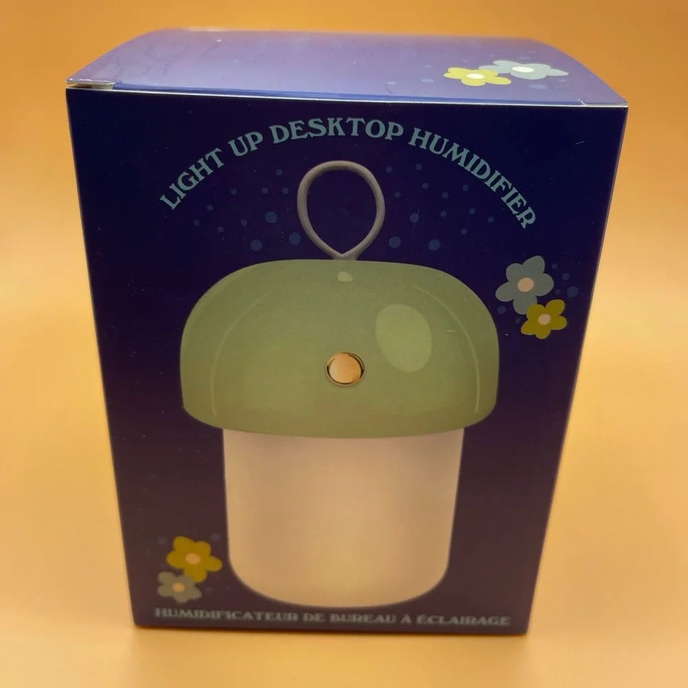 UO Mushroom Desktop Humidifier, Light Green, NIB - Picture 11 of 11
